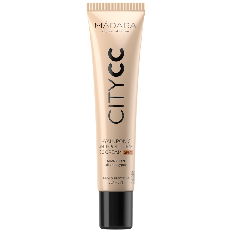Madara City CC CITYCC Hyaluronic Anti-Pollution SPF15 Kremy BB i CC 40 ml Tan