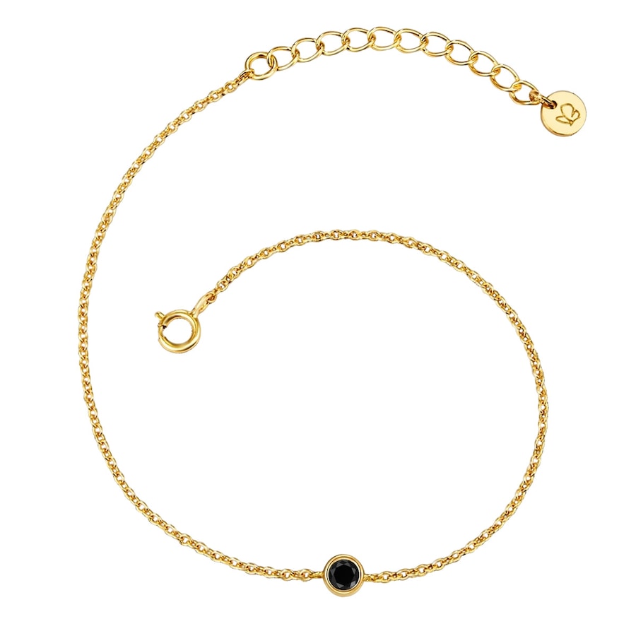 Glanzstücke München Bransoletka z Srebro wysokiej próby w Żółte złoto Bransoletki 1 ct Damski