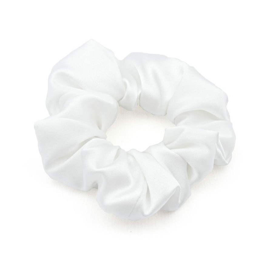 So fluffy Jedwabna gumka Gumki do włosów 1 ct Biały