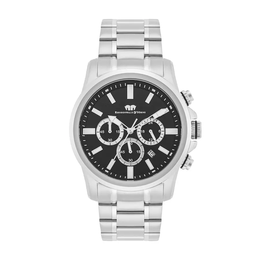Rhodenwald & Söhne Zegarek Squando Stal nierdzewna Srebrny Zegarki męskie 1 ct Męskie