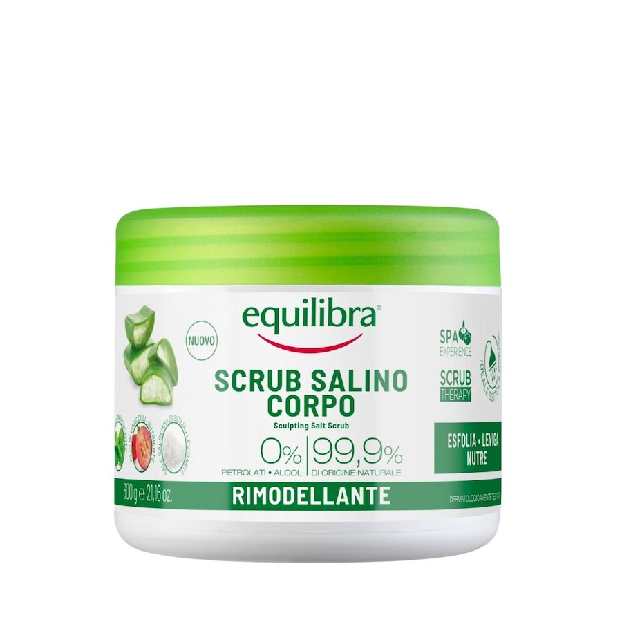 Equilibra Modelujący peeling solny do ciała Peeling do ciała 600 g