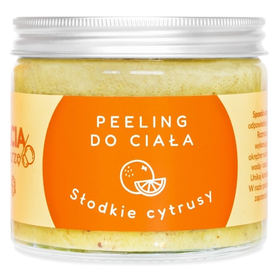 Bracia Mydlarze Słodkie cytrusy peeling Peeling do stóp 250 g