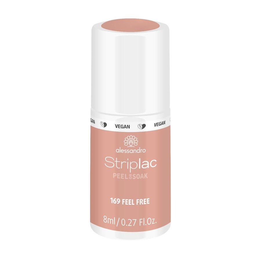 Alessandro Striplac STRIPLAC PEEL OR SOAK - VEGE Lakiery do paznokci 8 ml 169 - FEEL FREE