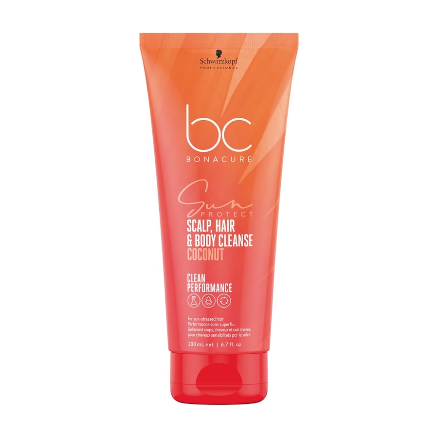 Schwarzkopf Professional BC BONACURE Sun Protect 3-in-1 Scalp, Hair & Body Cleanse Szampony 200 ml