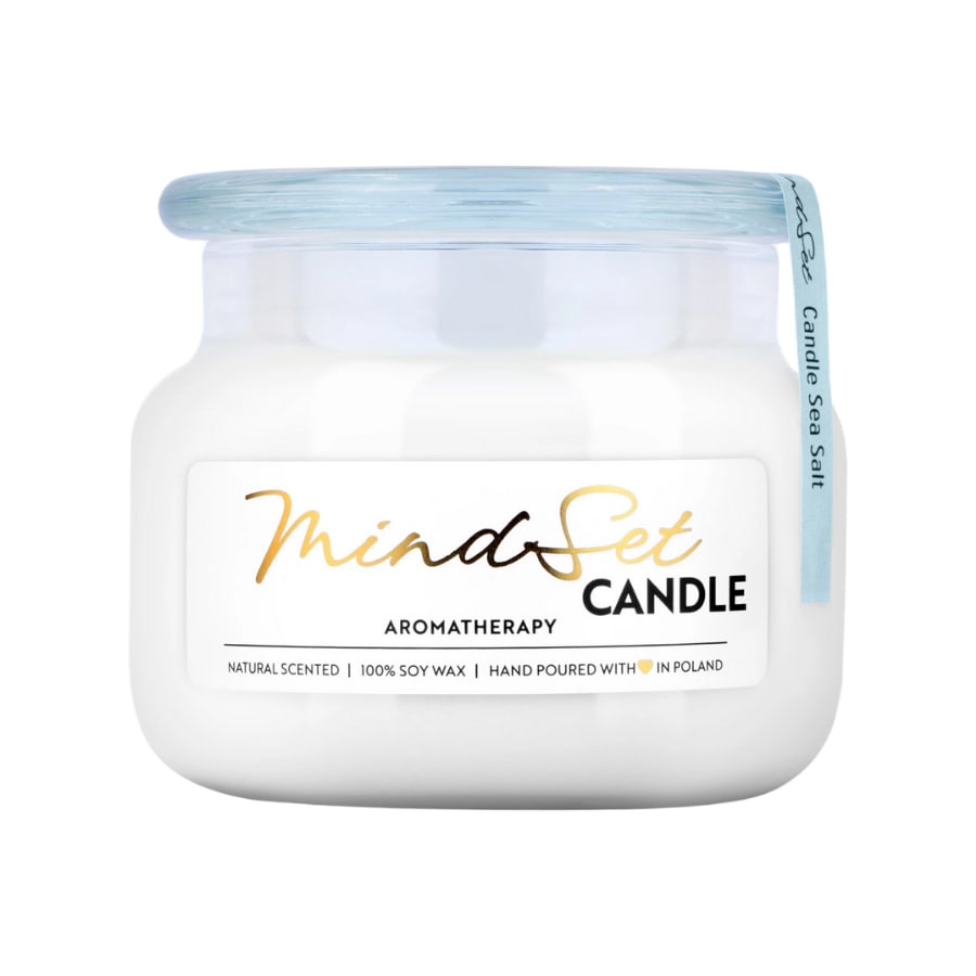 Mindset Cosmetics Świeca zapachowa Sea Salt Świeczki 450 ml