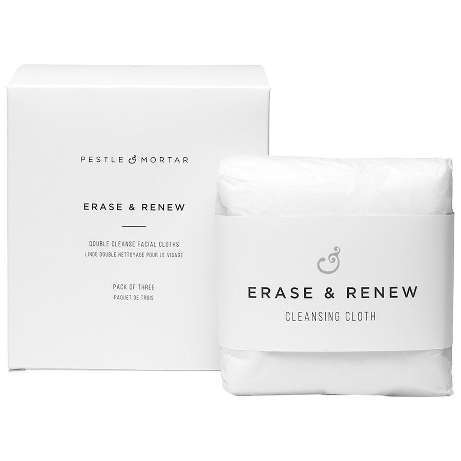 Pestle & Mortar Double Sided Face Cloths Przybory do oczyszczania twarzy 1 ct