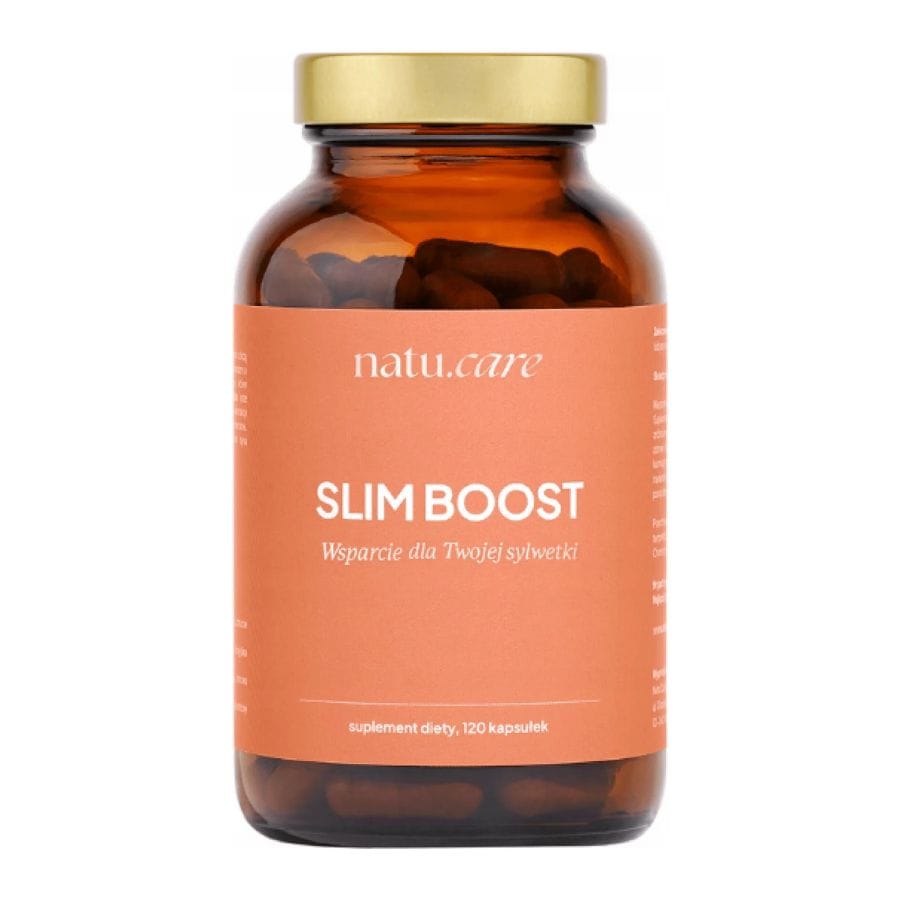 Natu Care Suplement diety slim boost Witaminy i substancje witalne 120 ct