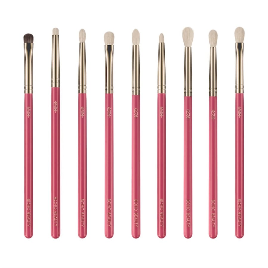 Boho Beauty ROSE TOUCH 11PC. EYE BRUSH SET Zestawy pędzli do makijażu 1 ct