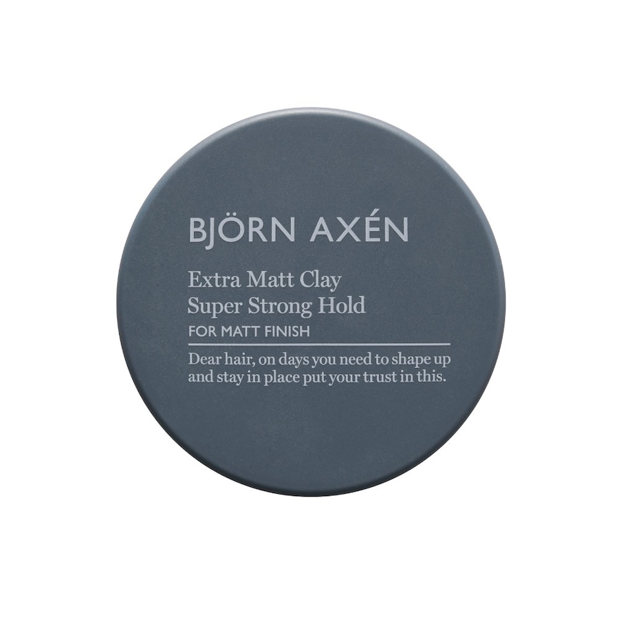 BJÖRN AXÉN Extra Matt Clay Super Strong Hold 80 ml Żele do włosów