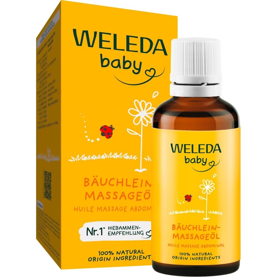 Weleda Olejek do masażu brzucha dla dzieci Kremy i olejki dla niemowląt 50 ml