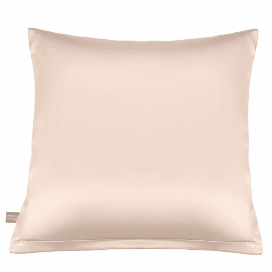 Cat&Cat Jedwabna poszewka na poduszkę 40x40-beige Koce i poduszki 1 ct