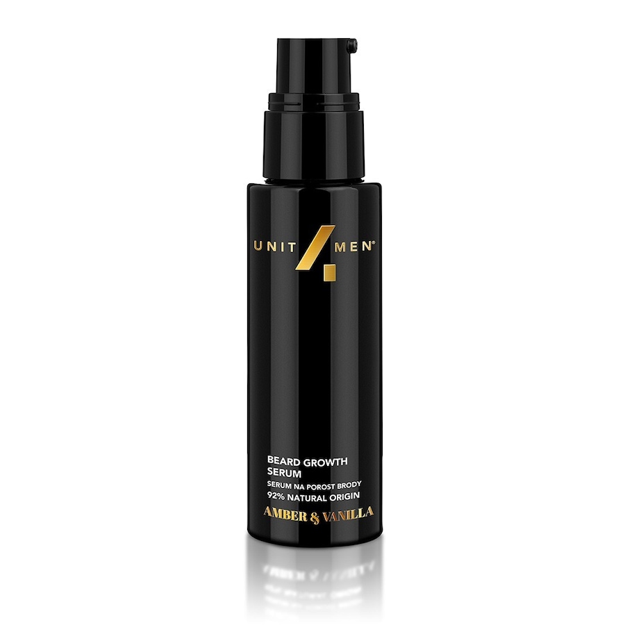 Unit4Men Serum na porost brody Amber&Vanilla Pielęgnacja brody 30 ml