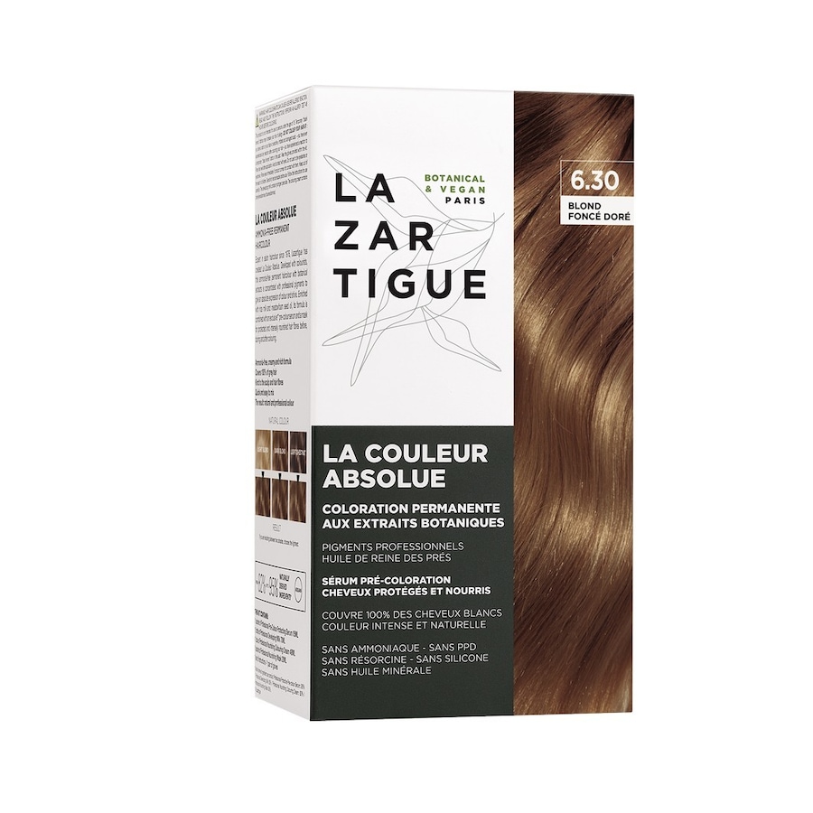 Lazartigue DARK CHESTNUT 3.0 Farby do włosów 60 ml Brązowy