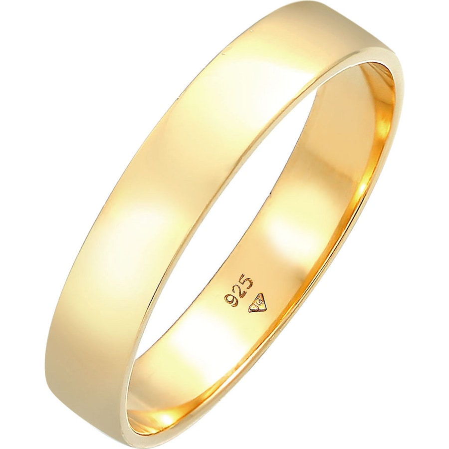 KUZZOI Męski pierścień Minimal Basic Friendship w srebrze 925 Sterling Silver Pierścionki 1 ct Męskie