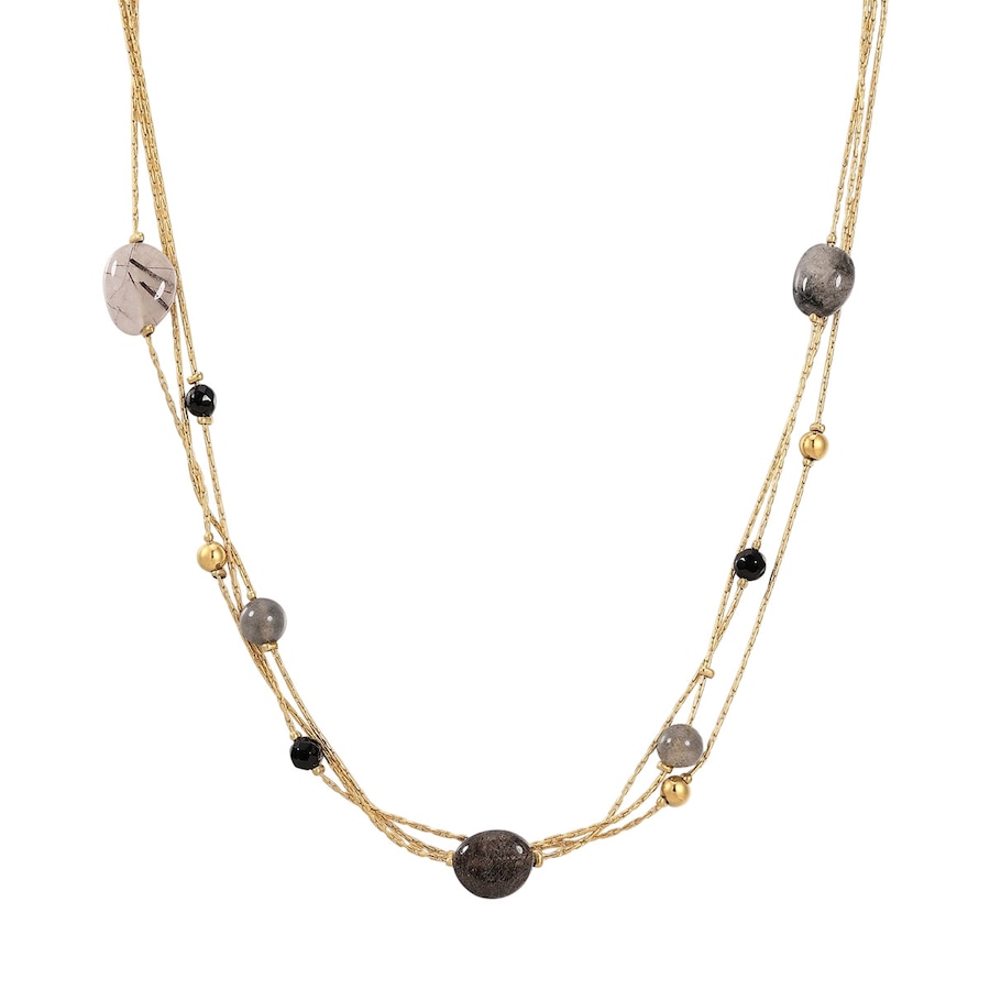 EASTSIDE Łańcuszek Stal nierdzewna Żółte złoto Naszyjniki 1 ct Damski