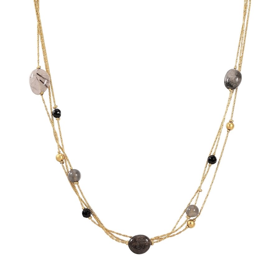 EASTSIDE Łańcuszek Stal nierdzewna Żółte złoto Naszyjniki 1 ct Damski