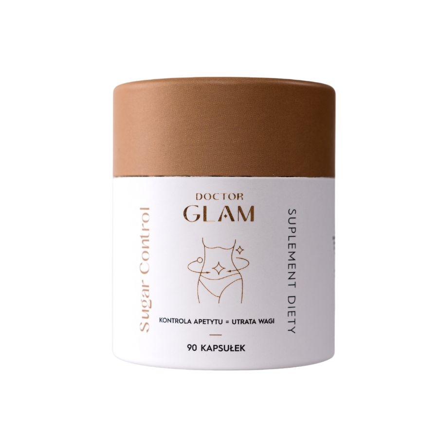 Doctor Glam Suplement diety Sugar Control Witaminy i substancje witalne 90 ct