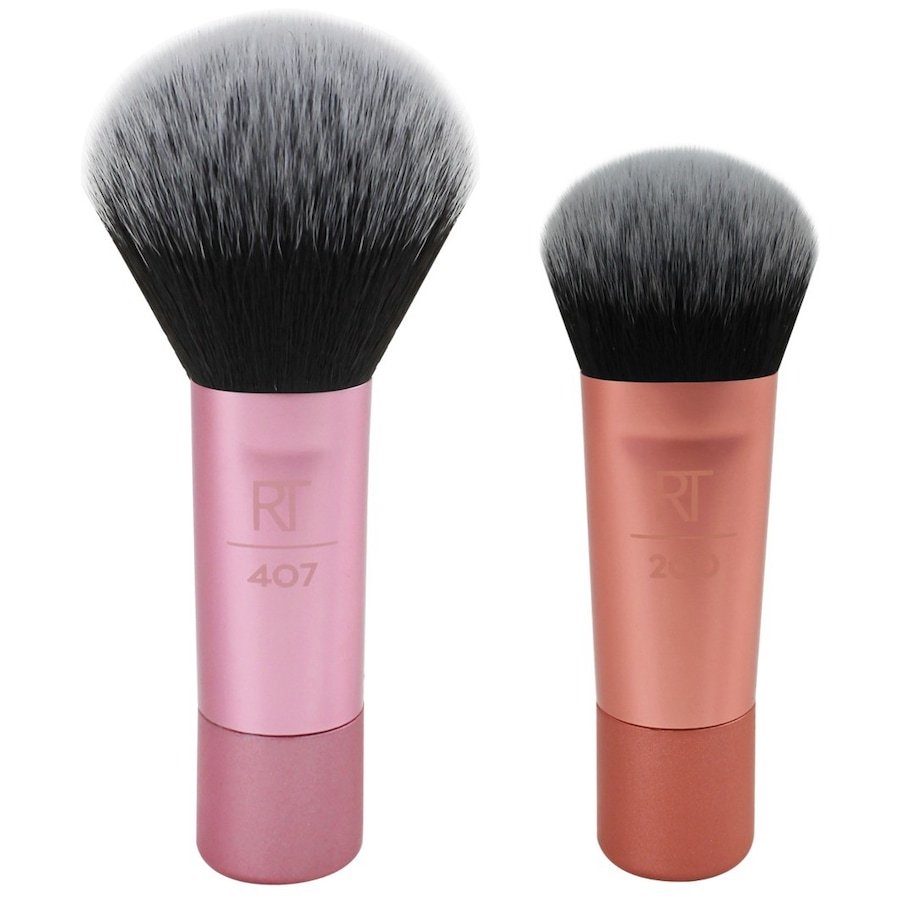 Real Techniques Mini Brush Duo Pędzle do pudru 1 ct 1 szt.
