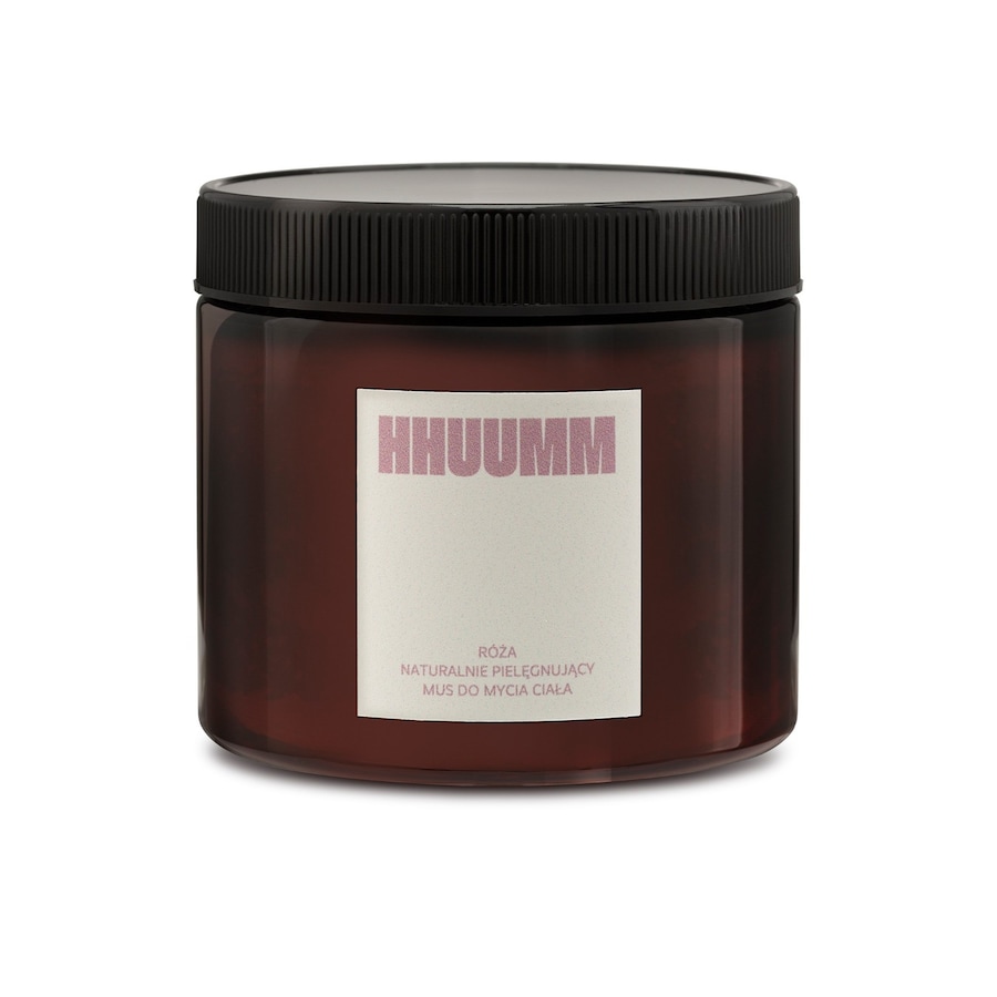 HHUUMM HHUUMM naturalnie pielęgnujący mus do mycia ciała - róża 200ml Pianki pod prysznic