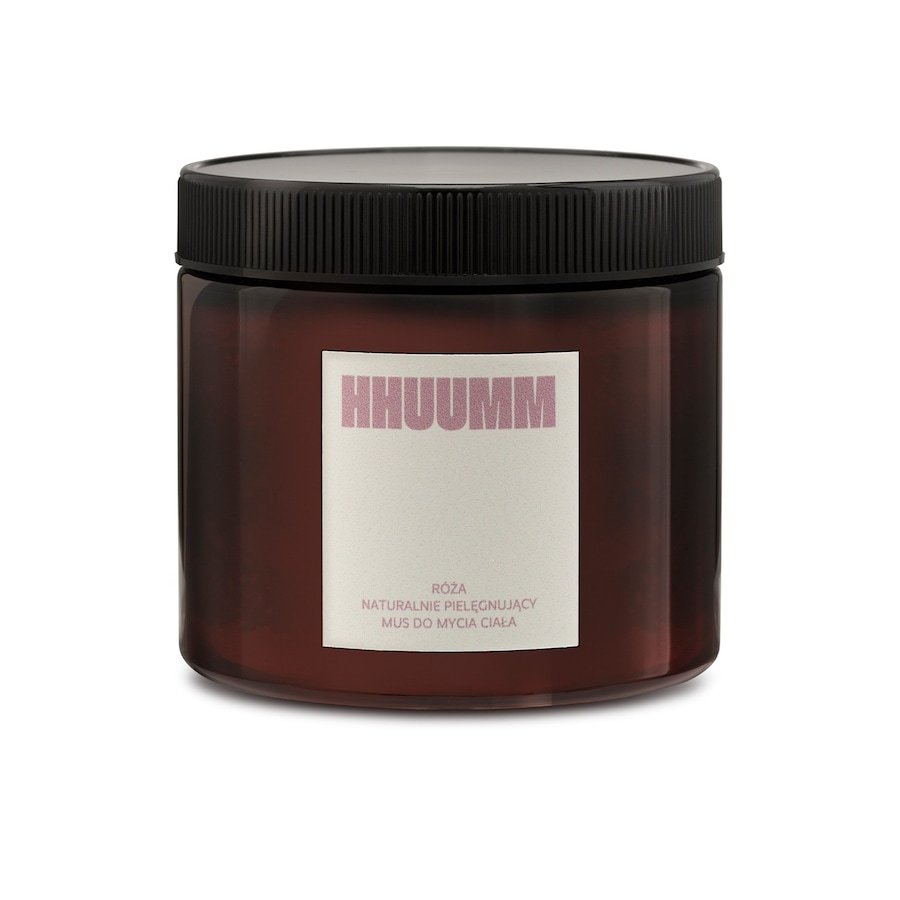 HHUUMM HHUUMM naturalnie pielęgnujący mus do mycia ciała - róża 200ml Pianki pod prysznic