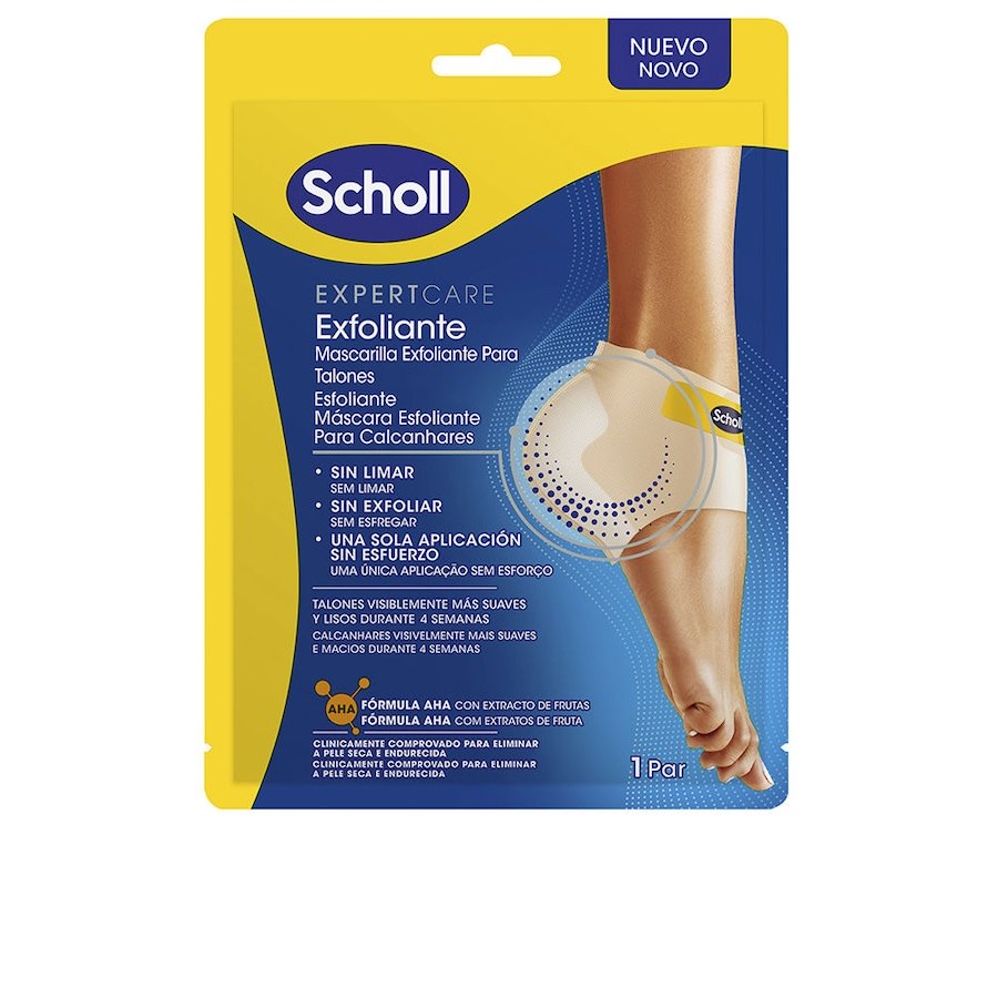 Scholl EXPERT CARE złuszczająca maska na pięty Akcesoria do stóp 1 ct