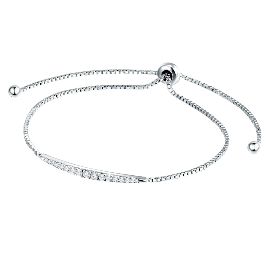 Trilani Srebrna bransoleta srebro wysokiej próby Cyrkonia srebrny Bransoletki 1 ct Damski