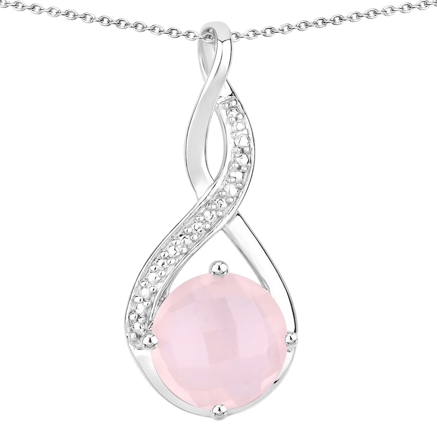 Rafaela Donata Łańcuszek Srebro wysokiej próby Srebrny Naszyjniki 1 ct Damski