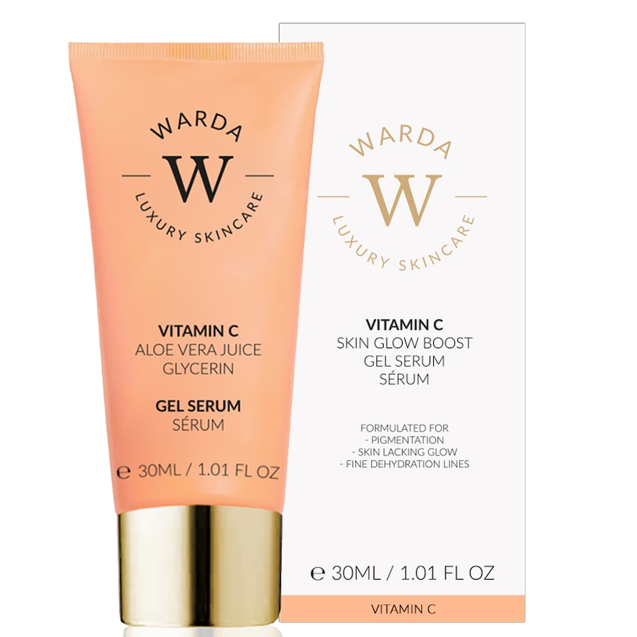 WARDA LUXURY SKINCARE Serum z witaminą C Serum z kwasem hialuronowym 30 ml Damski