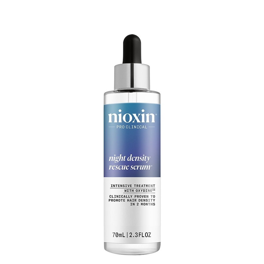 Nioxin Nioxin Night Density Rescue, kuracja na noc przeciw wypadaniu włosów, 70 ml Olejki i serum do włosów