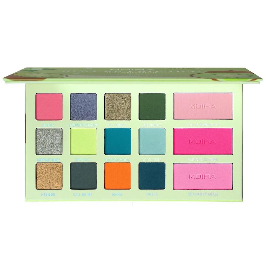 Moira Kiwi Be Friends Palette Paletki cieni i zestawy kosmetyków 24 g KIWI BE FRIENDS