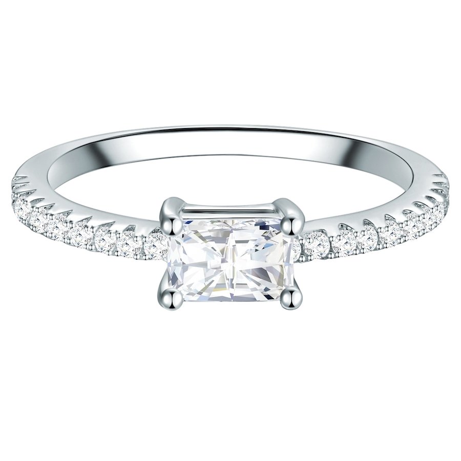 Trilani Srebrny pierścionek srebro wysokiej próby Cyrkonia srebrny Pierścionki 1 ct Damski