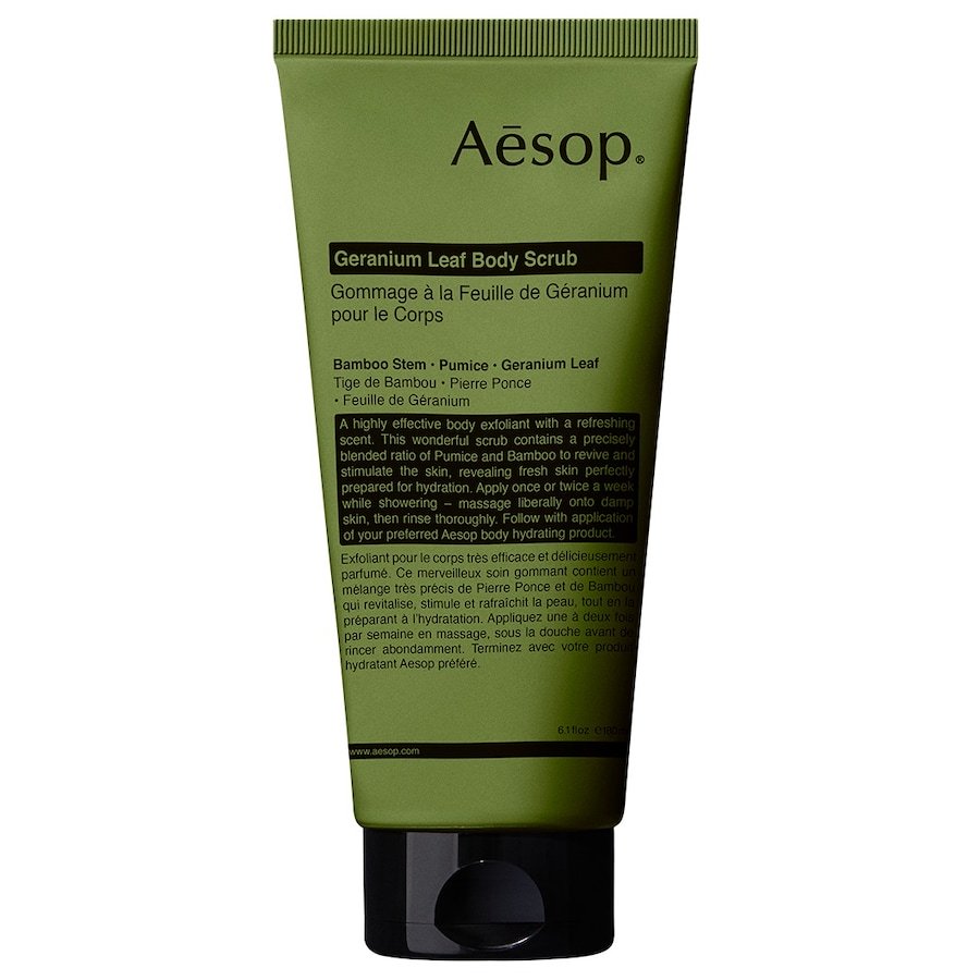 Aesop Geranium Leaf Body Scrub Peeling do ciała 180 ml