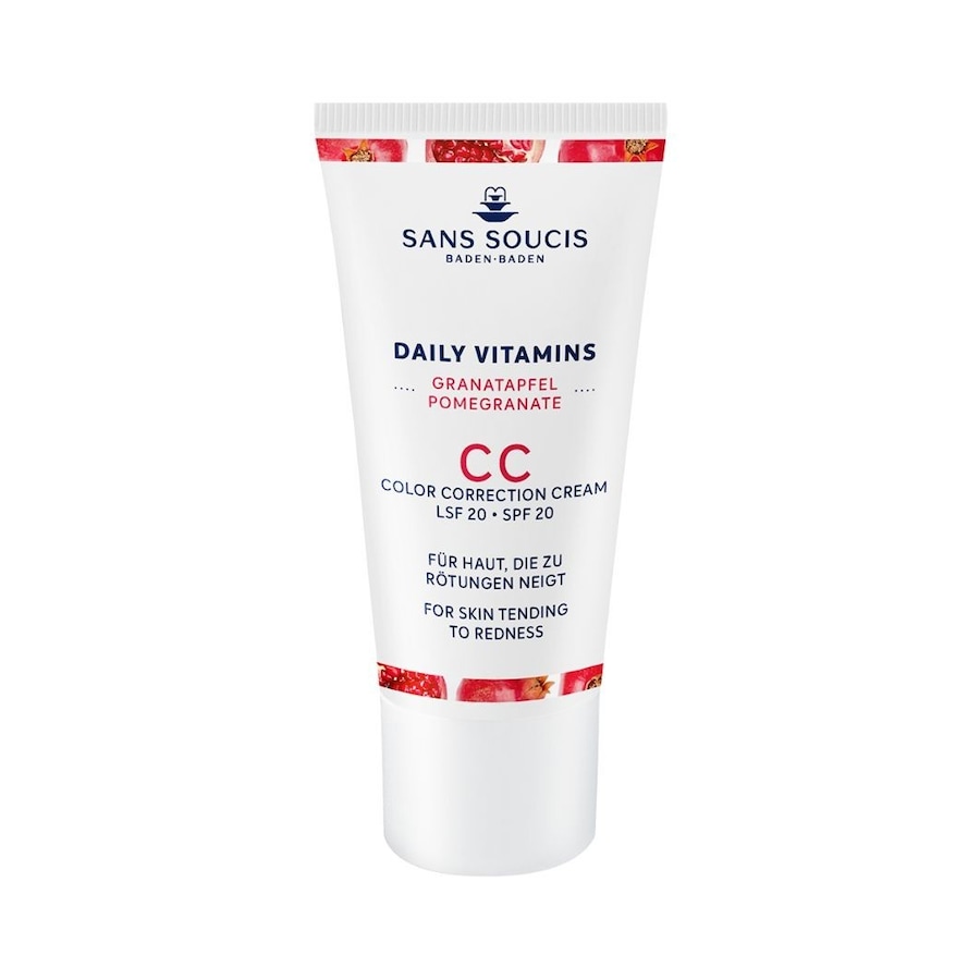 Sans Soucis CC Color Correction Cream SPF 20 for skin tending to redness Kremy BB i CC 30 ml