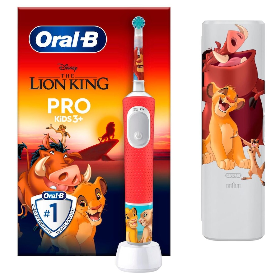 Oral-B Szczoteczka elektryczna VITALITY INFANTIL LEON KING Opieka stomatologiczna dzieci 1 ct