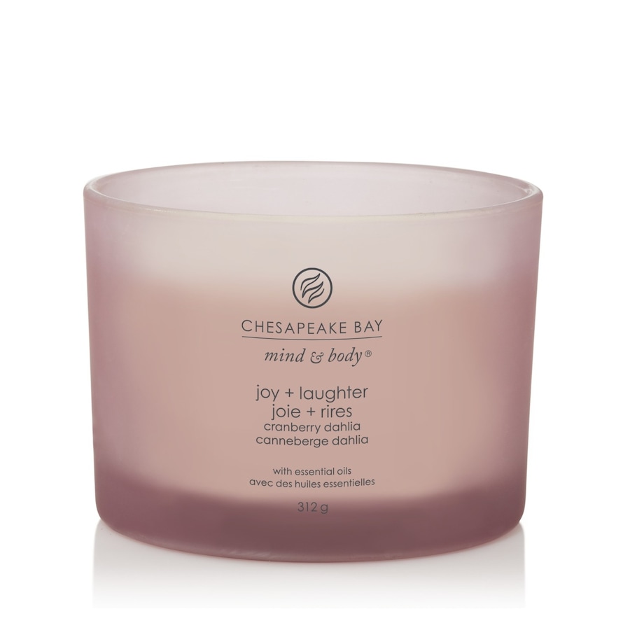 Chesapeake Bay JOY & LAUGHTER (CRANBERRY DAHLIA) Świeczki 312 g