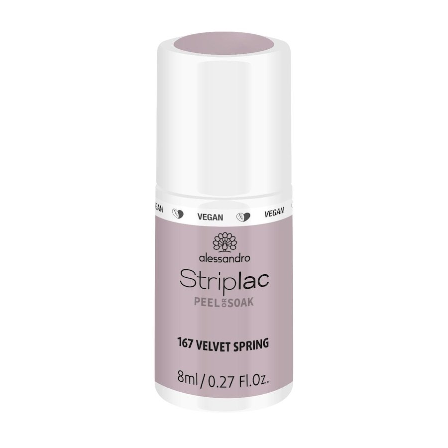 Alessandro Striplac STRIPLAC PEEL OR SOAK - VEGE Lakiery do paznokci 8 ml 167 - VELVET SPRING