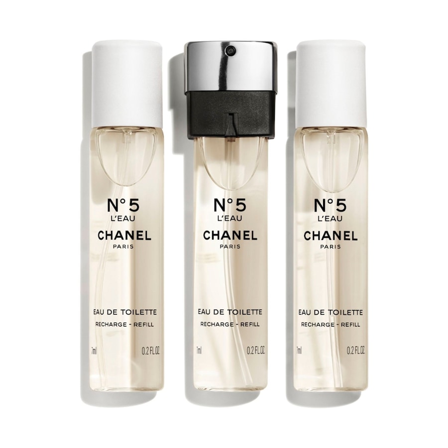 CHANEL CHANEL N°5 L'EAU EAU DE TOILETTE SPRAY DO TOREBKI, Z WYMIENNYM WKŁADEM Woda toaletowa 1 ct Damski