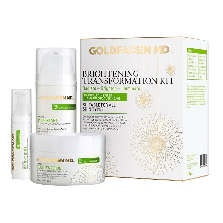 Goldfaden Brightening Transformation Kit Zestawy do pielęgnacji twarzy 1 ct