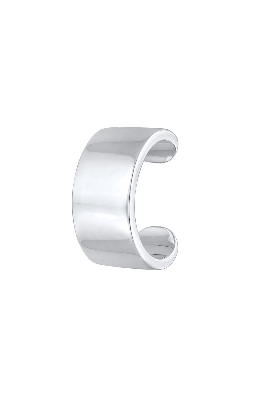 KUZZOI Męska pojedyncza nausznica Basic Trend Blogger ze srebra próby 925 Sterling Silver Biżuteria męska 1 ct Męskie