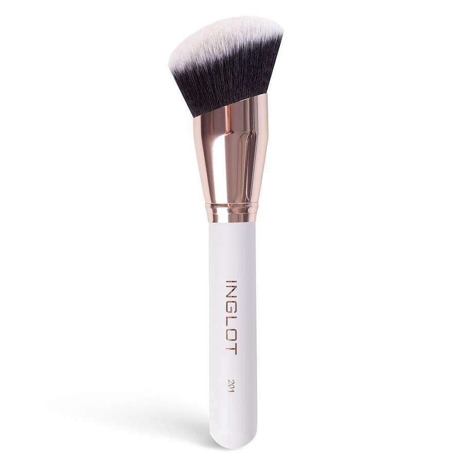 Inglot Pędzel do makijażu 201 INGLOT PlayInn Pędzle do podkładu 1 ct 1 szt.