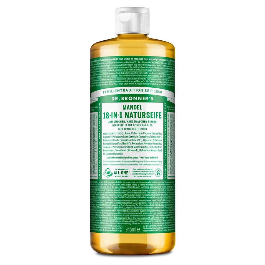Dr. Bronner's Almond 18-in-1 Nature Soap Mydła 945 ml