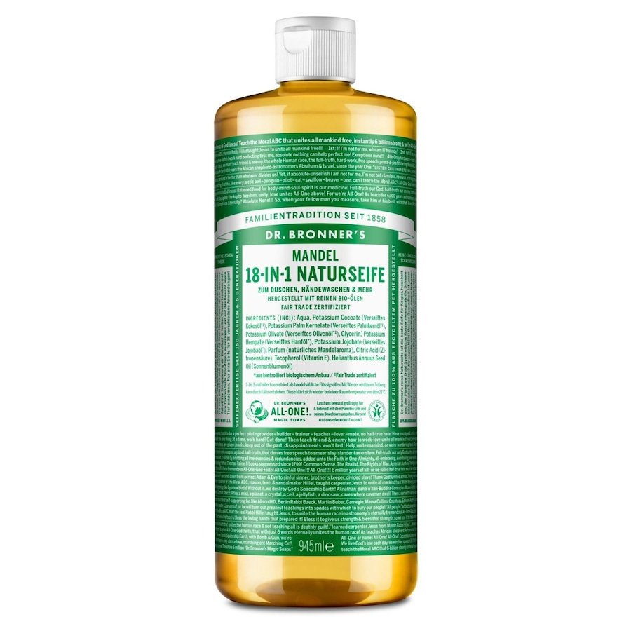 Dr. Bronner's Almond 18-in-1 Nature Soap Mydła 945 ml
