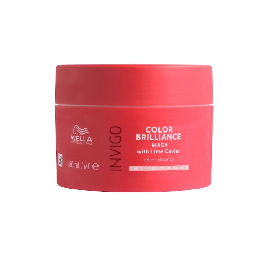 Wella INVIGO Color Brilliance with Lime Caviar - Fine to Medium Coloured Hair Maski do włosów 150 ml