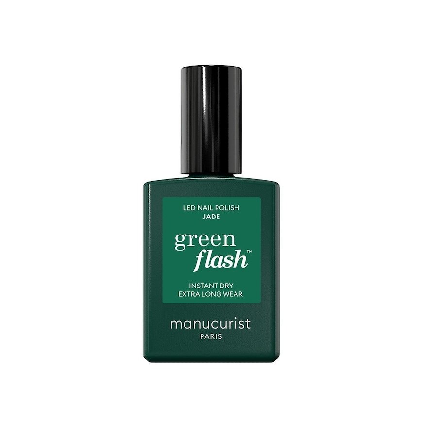 manucurist green flash Flash Instant Dry Extra Long Wear Lakiery do paznokci 15 ml JADE