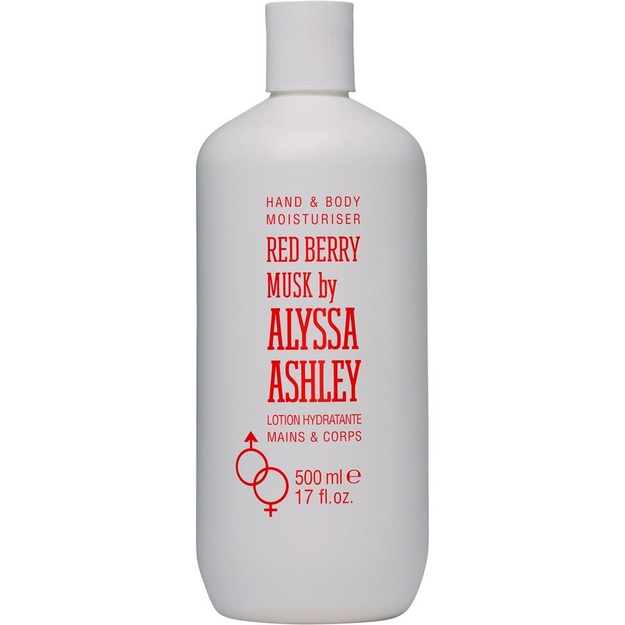 Alyssa Ashley Red Berry Musk Balsam do rąk i ciała Pielęgnacja ciała 500 ml Damski