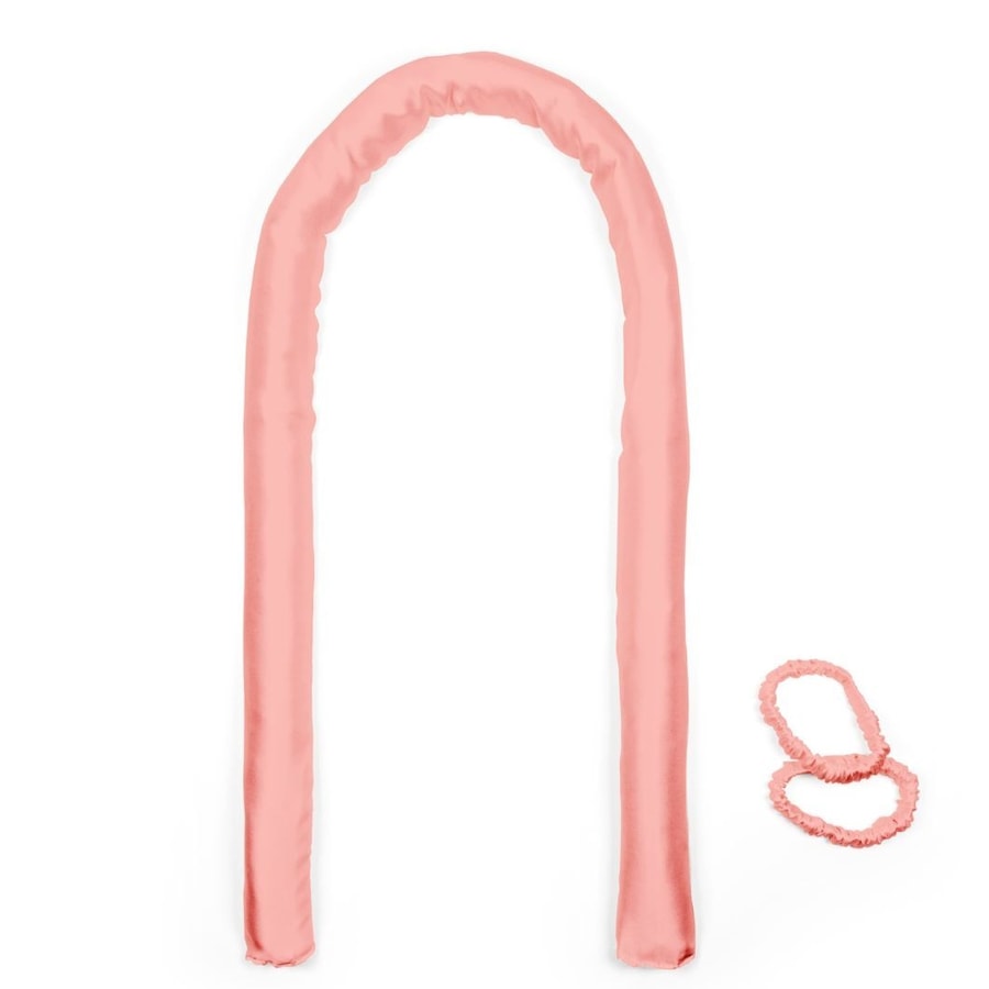 So fluffy Jedwabny wałek do kręcenia włosów Paski do spodni 1 ct Biały