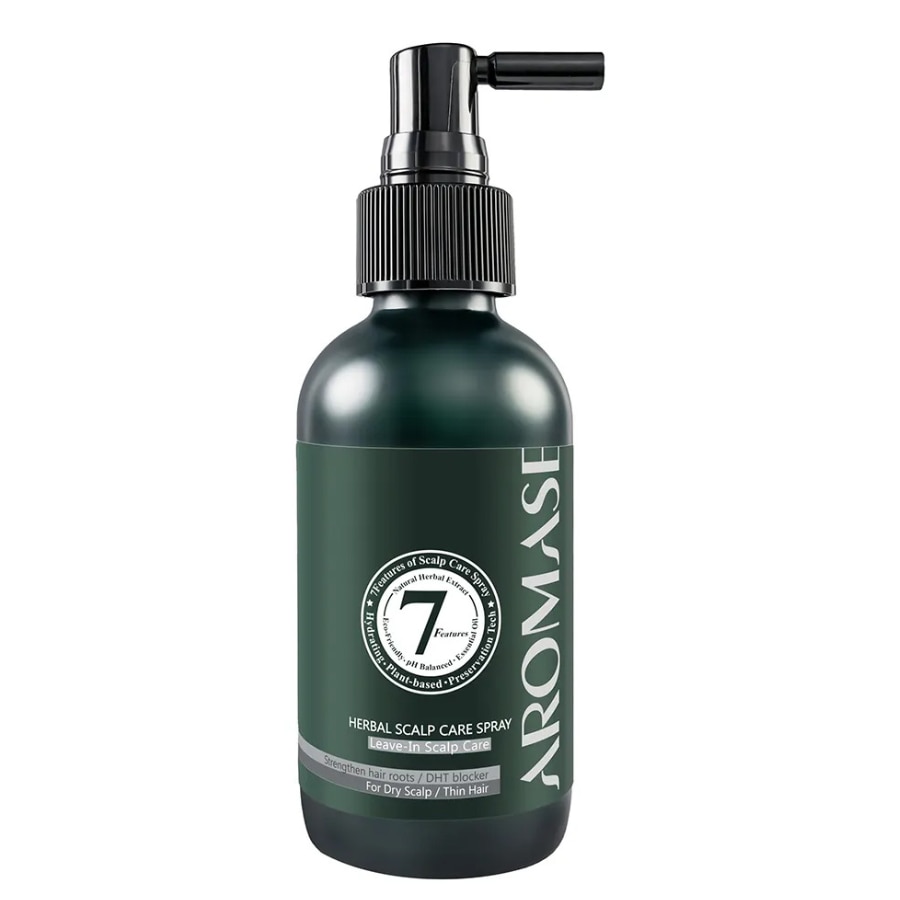 AROMASE Ziołowa wcierka nawilżająca do skóry głowy Tonik do włosów 115 ml