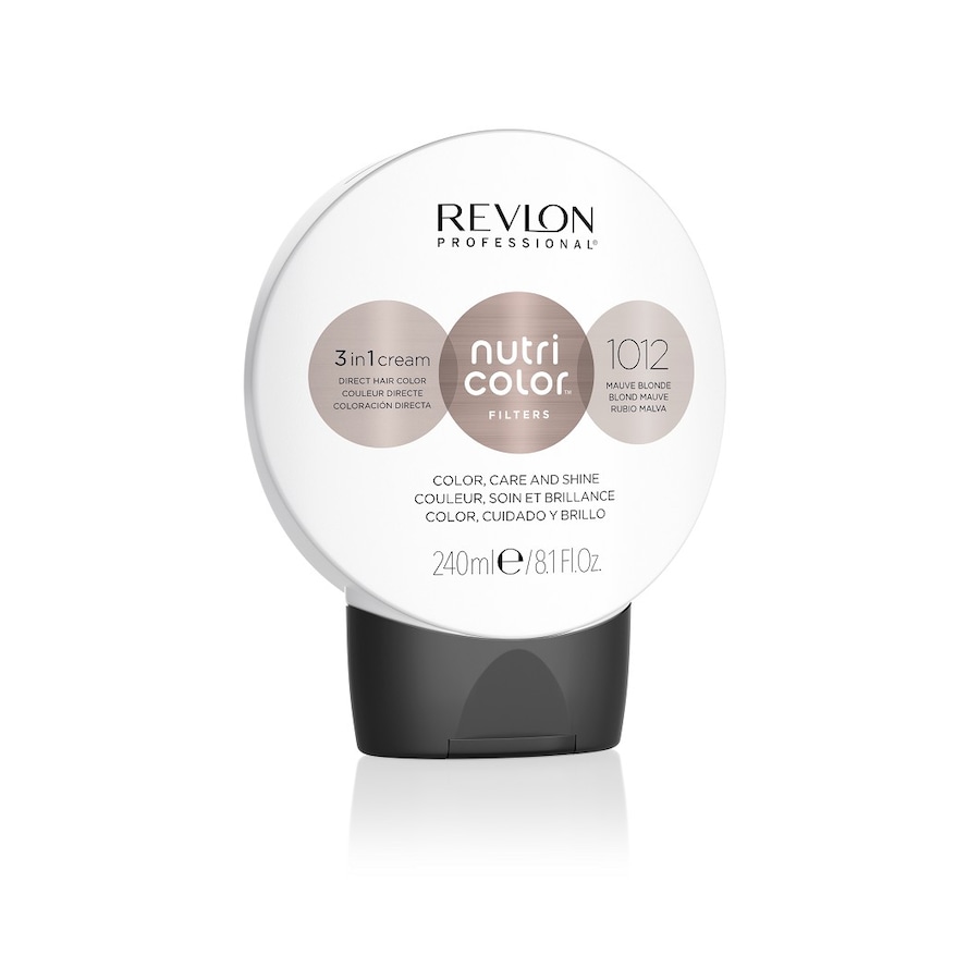 Revlon Professional 3 in 1 Cream Nr. 1012 Farby do włosów 240 ml Jasnobrązowy Damski