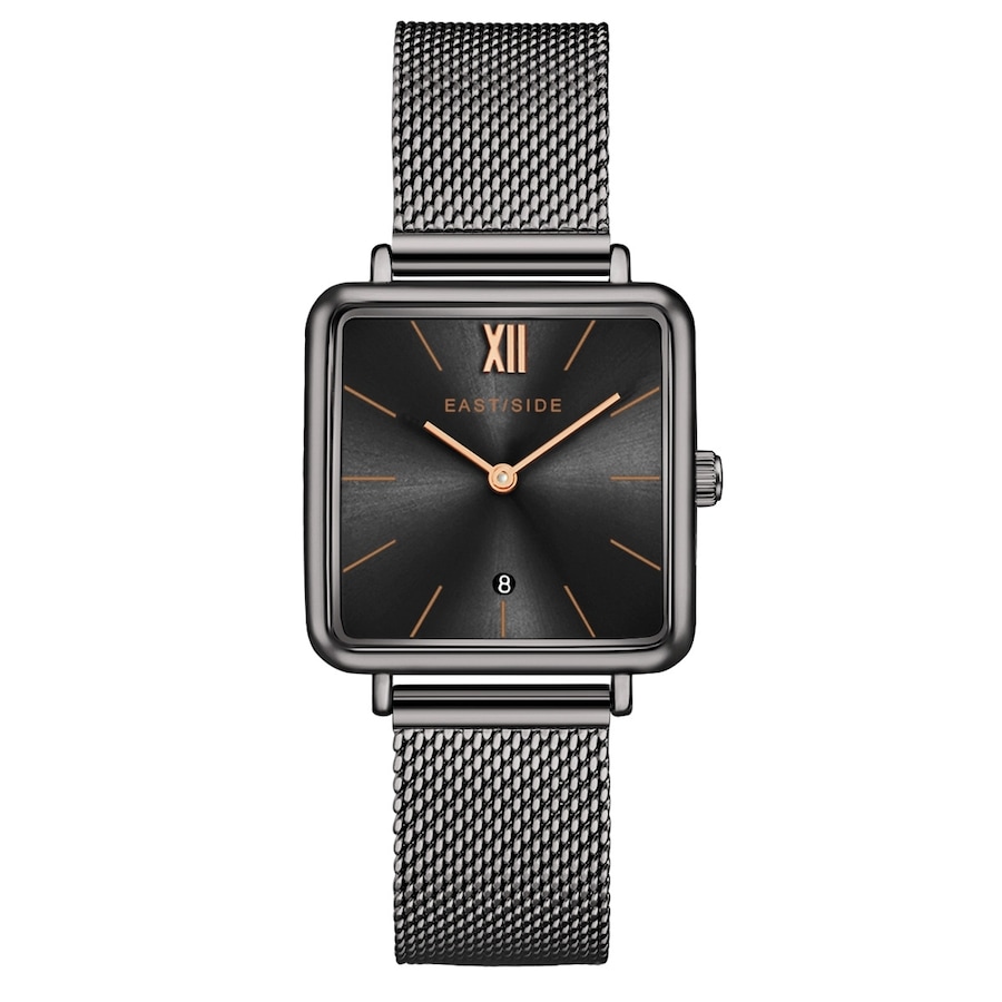 EASTSIDE Zegarek kwarcowy Grand Antracytowy Stal nierdzewna Antracytowy Zegarki damskie 1 ct Damski