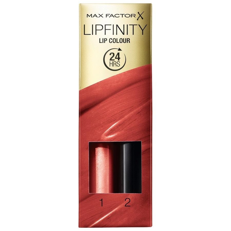 Max Factor Max Factor Lipfinity Lip Colour 24h dwufazowa szminka o długotrwałym efekcie nr 22 Forever Lolita Szminki 4 g Nr 115 Confident 2,3 ml
